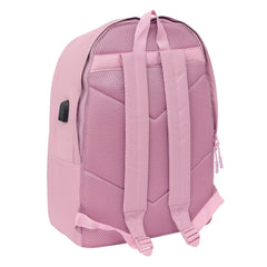 Laptop Backpack Munich Basic Pink 31 x 44 x 18 cm