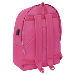 Laptop Backpack Munich Basic Fuchsia 31 x 44 x 18 cm