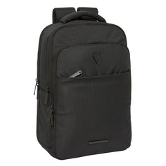 Laptop Backpack Sevilla Fútbol Club BUSINESS Black 29 x 44 x 15 cm