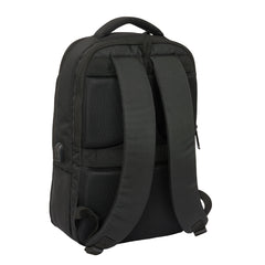 Laptop Backpack Sevilla Fútbol Club BUSINESS Black 29 x 44 x 15 cm