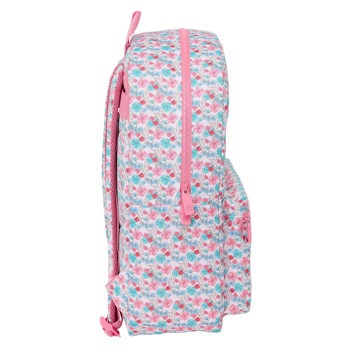 Laptop Backpack Moos Flores Multicolour 32 x 43 x 14 cm