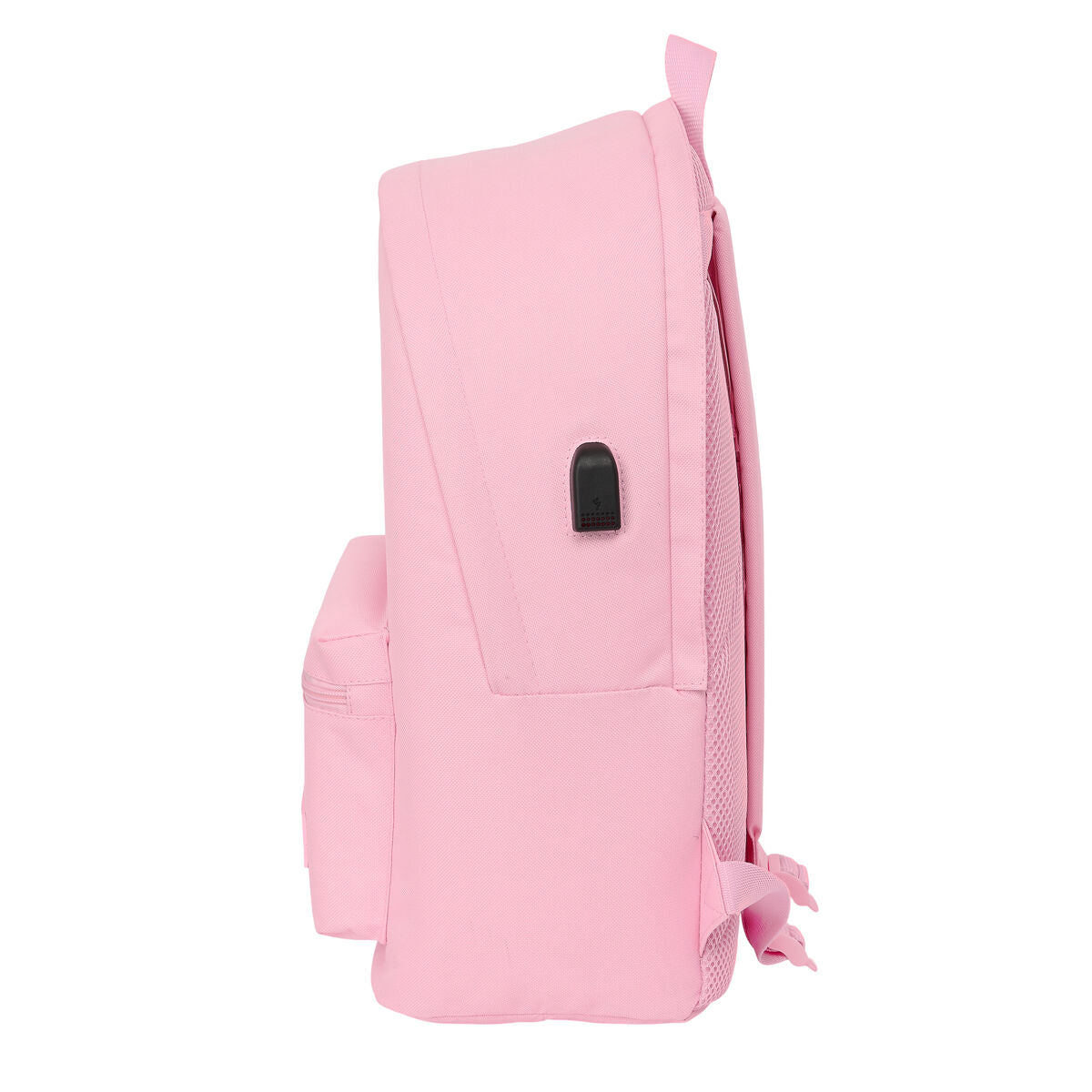 Laptop Backpack Real Madrid C.F. Pink 31 x 44 x 18 cm