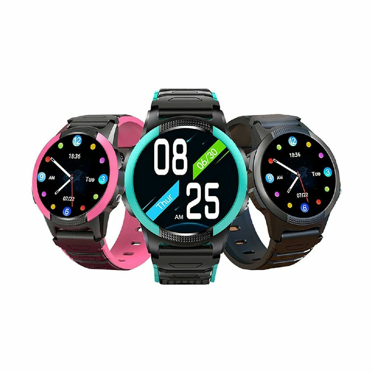 Kids' Smartwatch Save Family Slim Green 1,28"