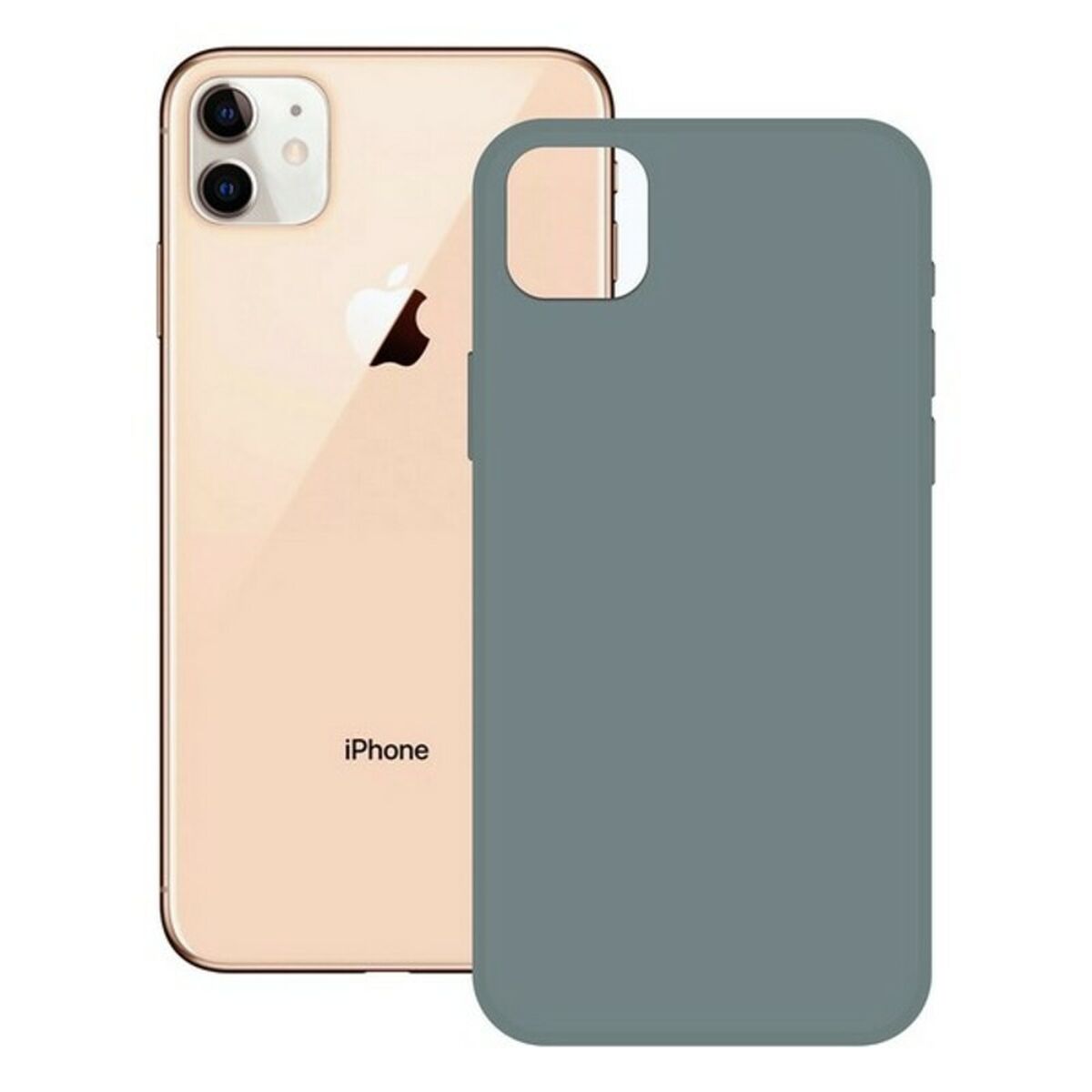 Mobile cover iPhone 12 Pro Max KSIX Soft Silicone iPhone 12 Pro Max