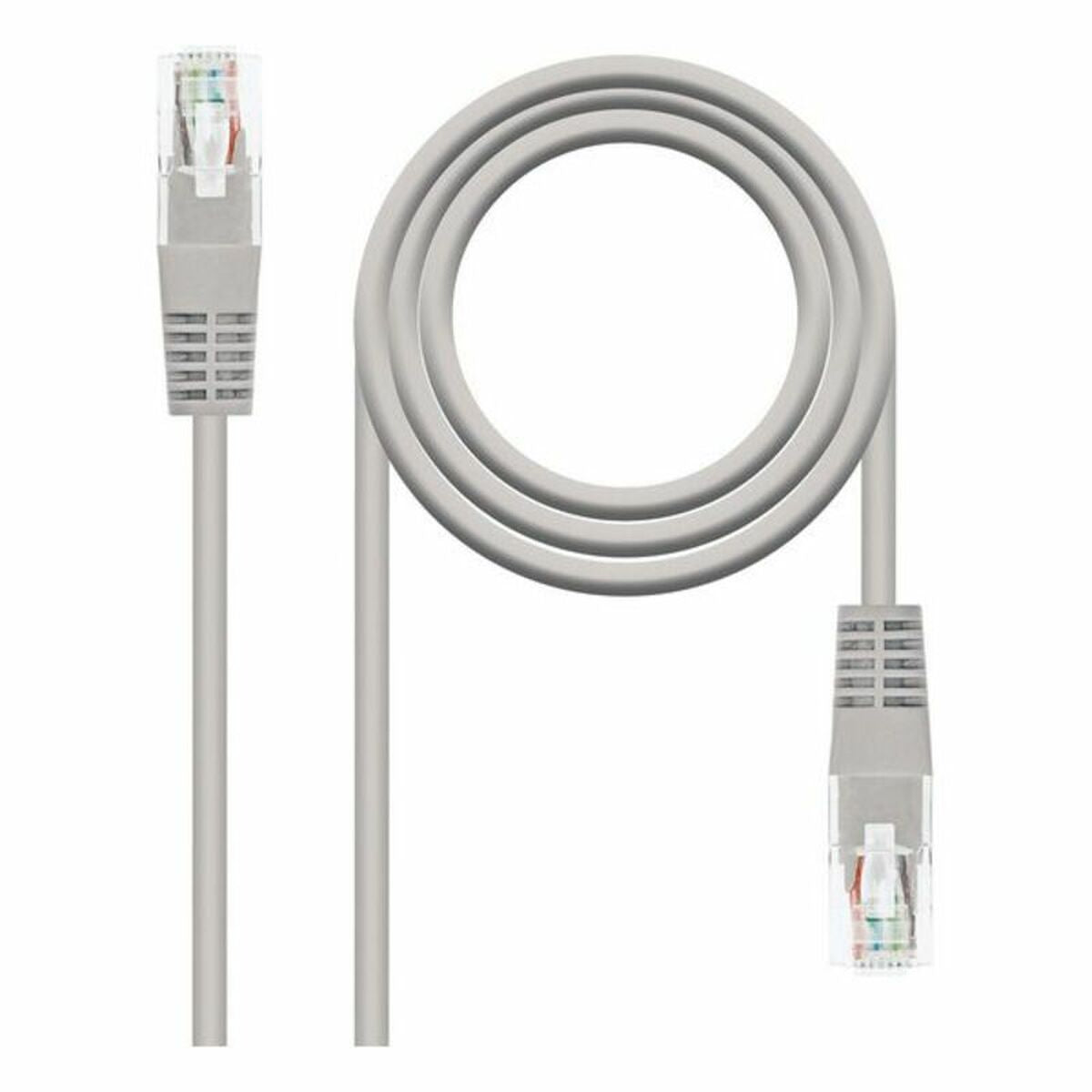 UTP Category 6 Rigid Network Cable NANOCABLE 10.20.0415 Grey 15 m