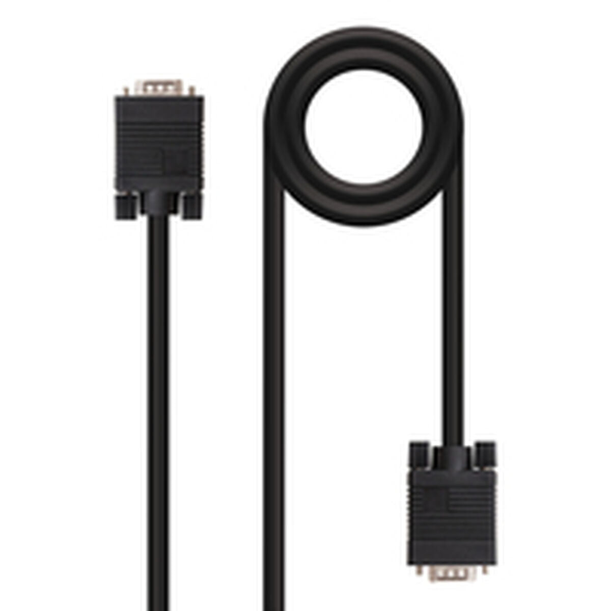 SVGA Cable NANOCABLE 10.15.1305 Black 5 m