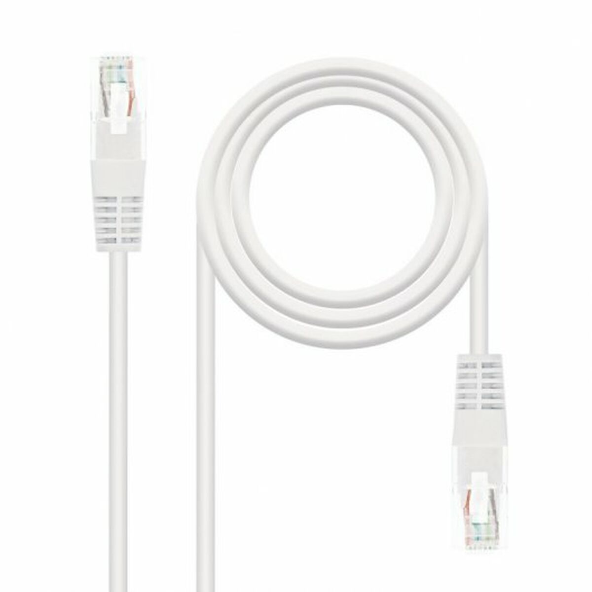 CAT 5e UTP Cable NANOCABLE 3 m White