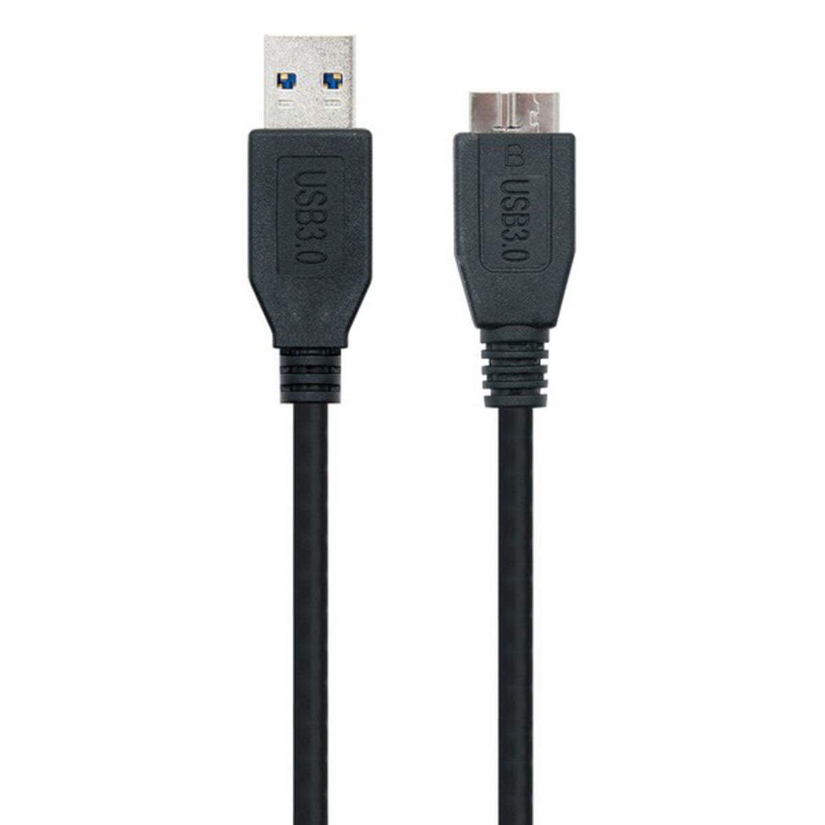 USB 3.0 A to Micro USB B Cable NANOCABLE 10.01.110-BK