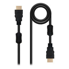 HDMI Cable NANOCABLE 10.15.1802 (1,8M) Black