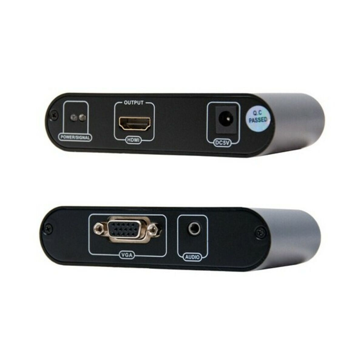 VGA to HDMI Adapter with Audio NANOCABLE 10.16.2101-BK