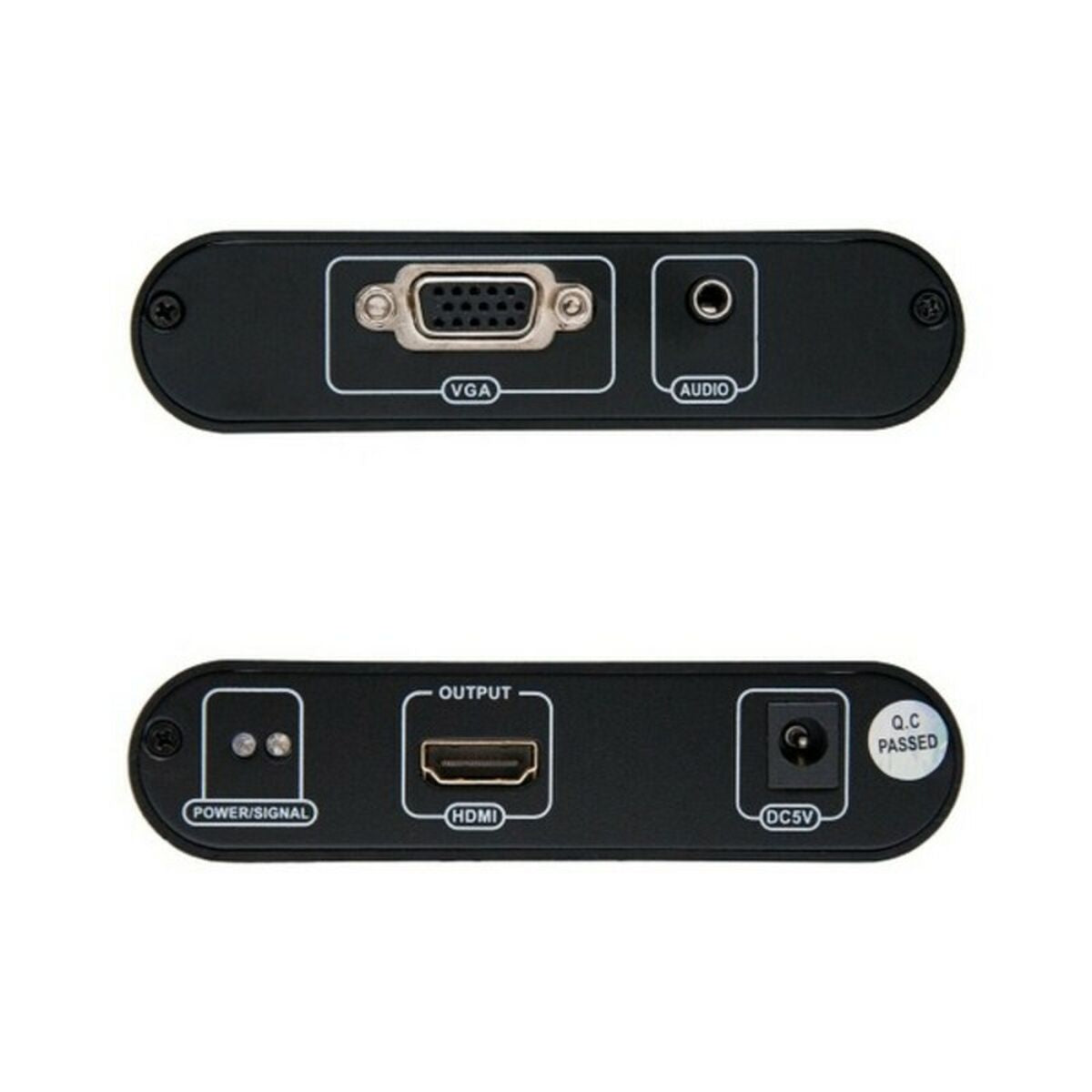 VGA to HDMI Adapter with Audio NANOCABLE 10.16.2101-BK