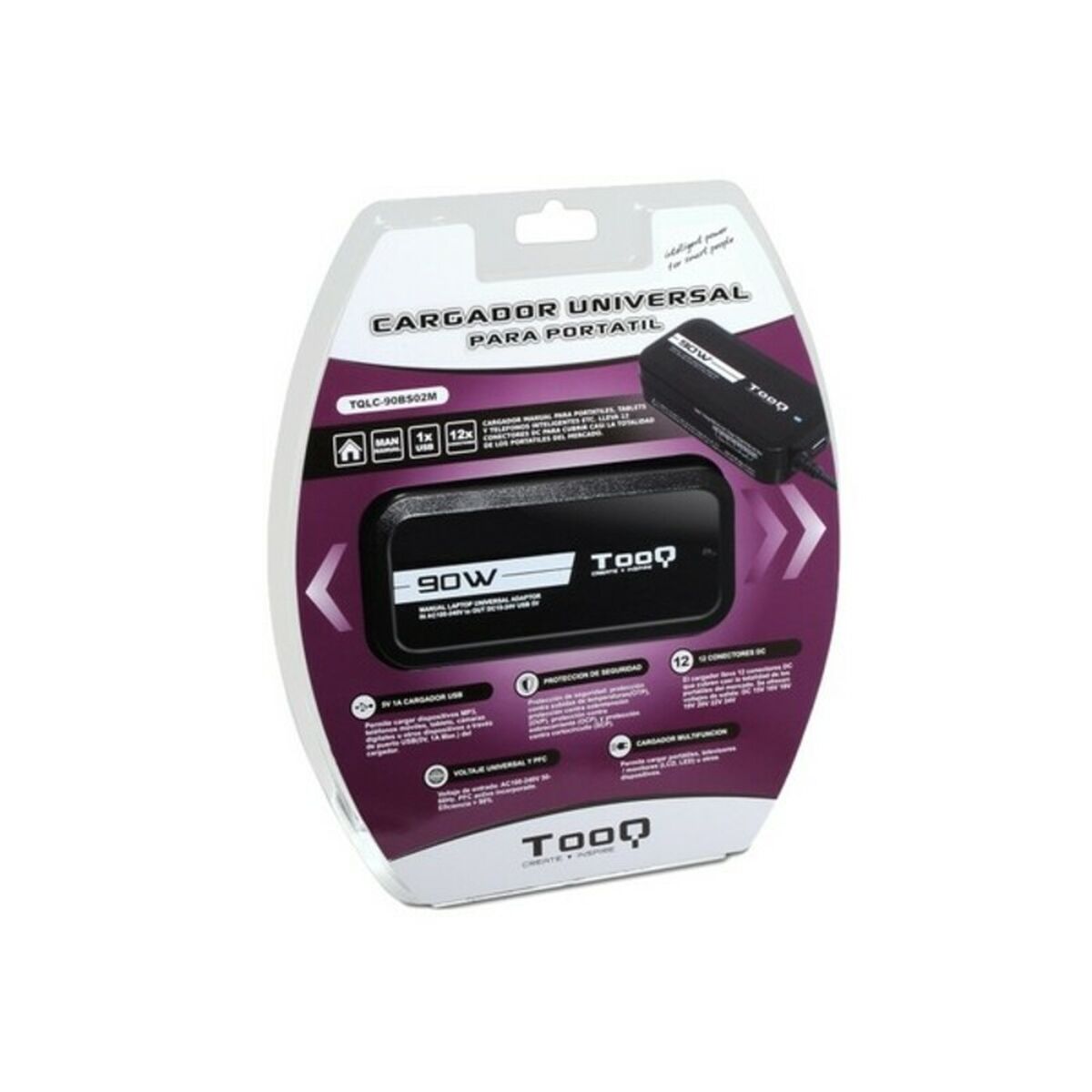 Laptop Charger TooQ TQLC-90BS02M 90W 90 W