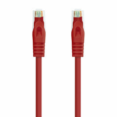 CAT 6a UTP Cable NANOCABLE 10.20.1800-R Red Grey 5 m