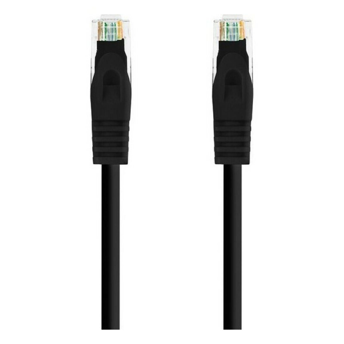 UTP Category 6 Rigid Network Cable NANOCABLE 10.20.1803-BL LSZH (2 m) Blue Black 3 m