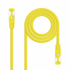 CAT 6a SFTP Cable NANOCABLE 10.20.1900-Y Yellow Grey 10 m