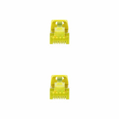 CAT 6a SFTP Cable NANOCABLE 10.20.1900-Y Yellow Grey 10 m