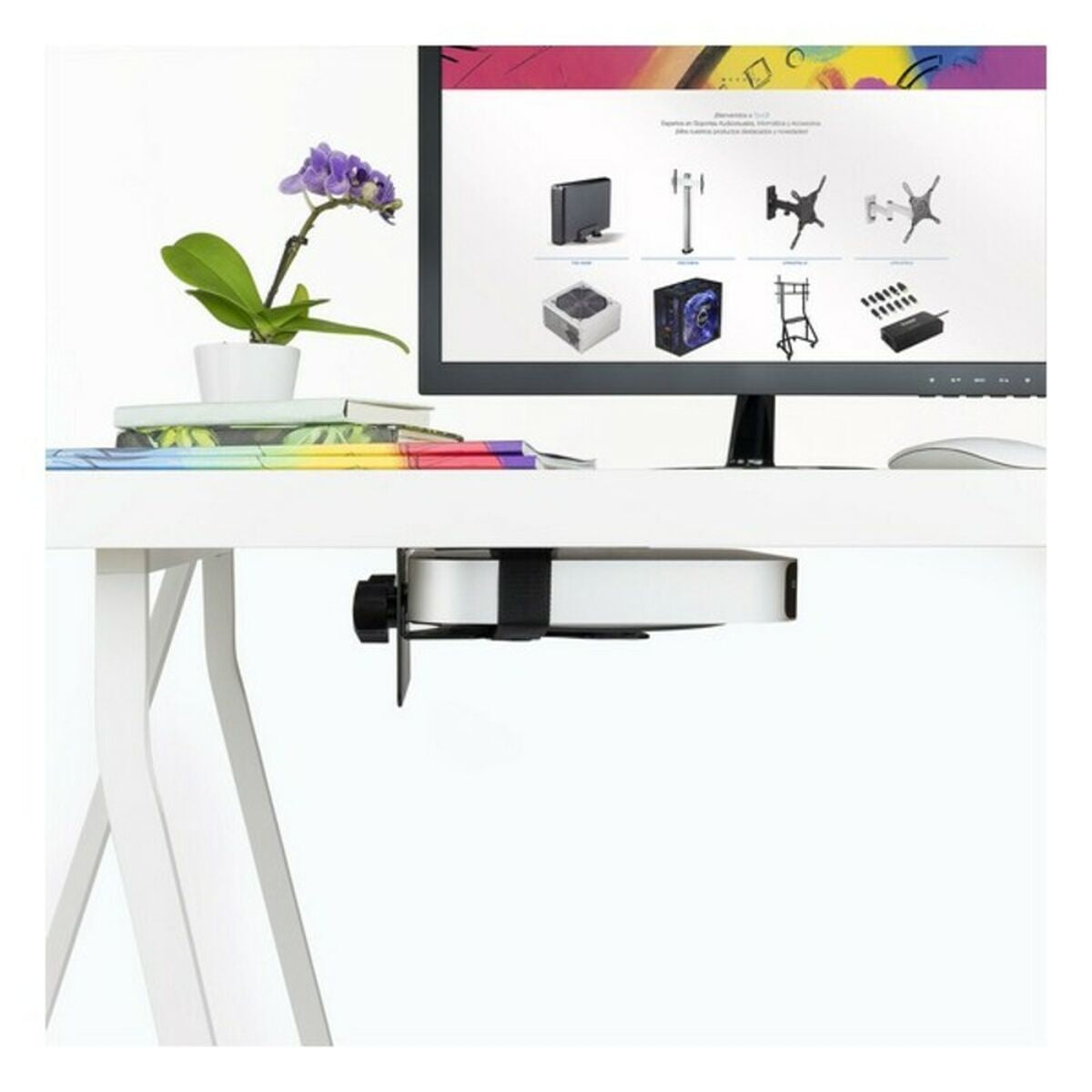 PC Stand TooQ TCCH0001-B 5 Kg Metal