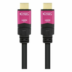 HDMI Cable NANOCABLE 10.15.3725 Black 25 m