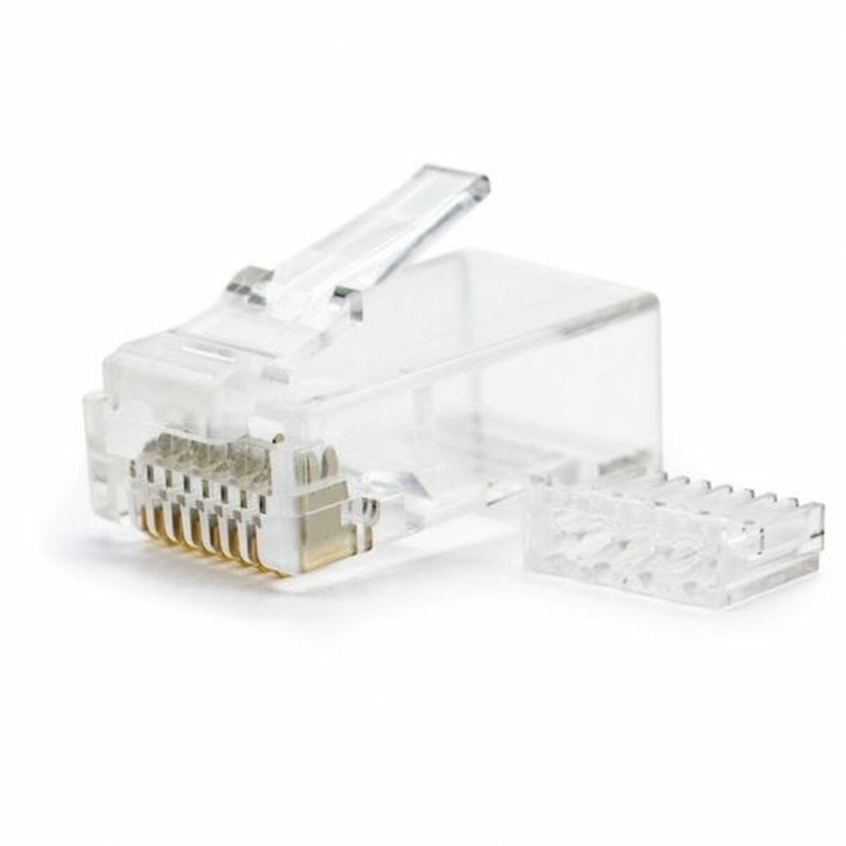 RJ45 Connector NANOCABLE 10.21.0201-50 Transparent