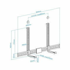 TV Mount TooQ Black