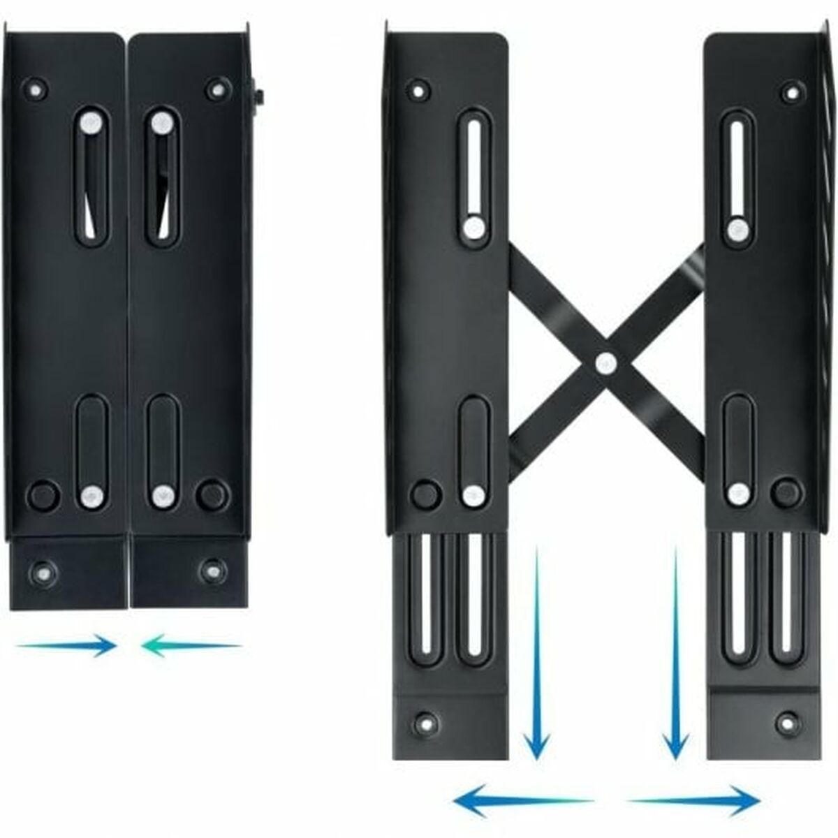 CPU Support with Wheels TooQ UMCS0024-B