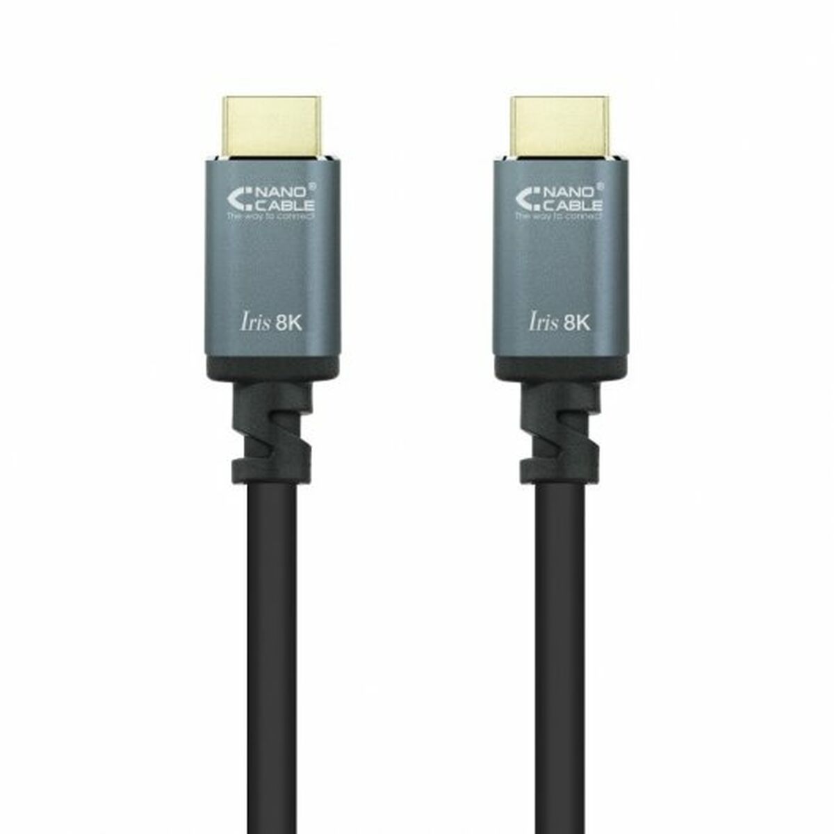 HDMI Cable NANOCABLE 10.15.8010 10 m Black