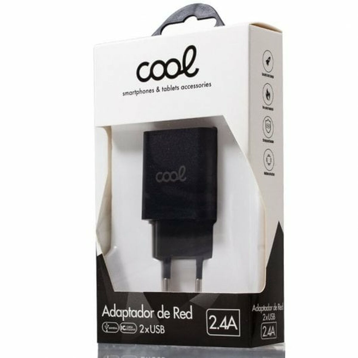 Wall Charger Cool Black