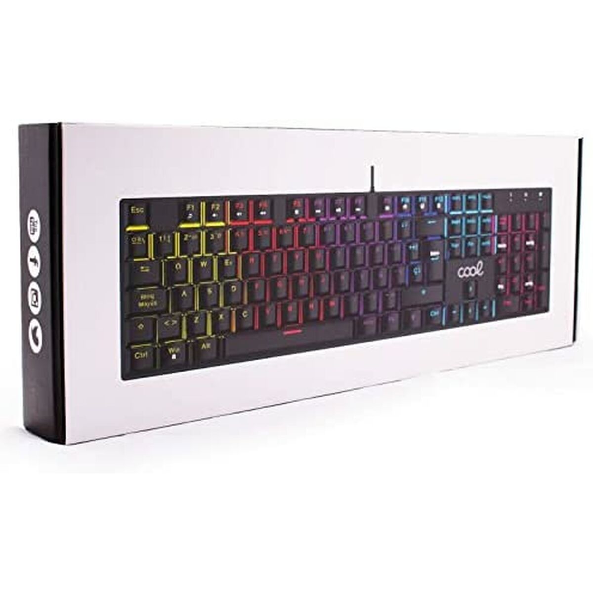 Keyboard Cool Austin Spanish Qwerty RGB