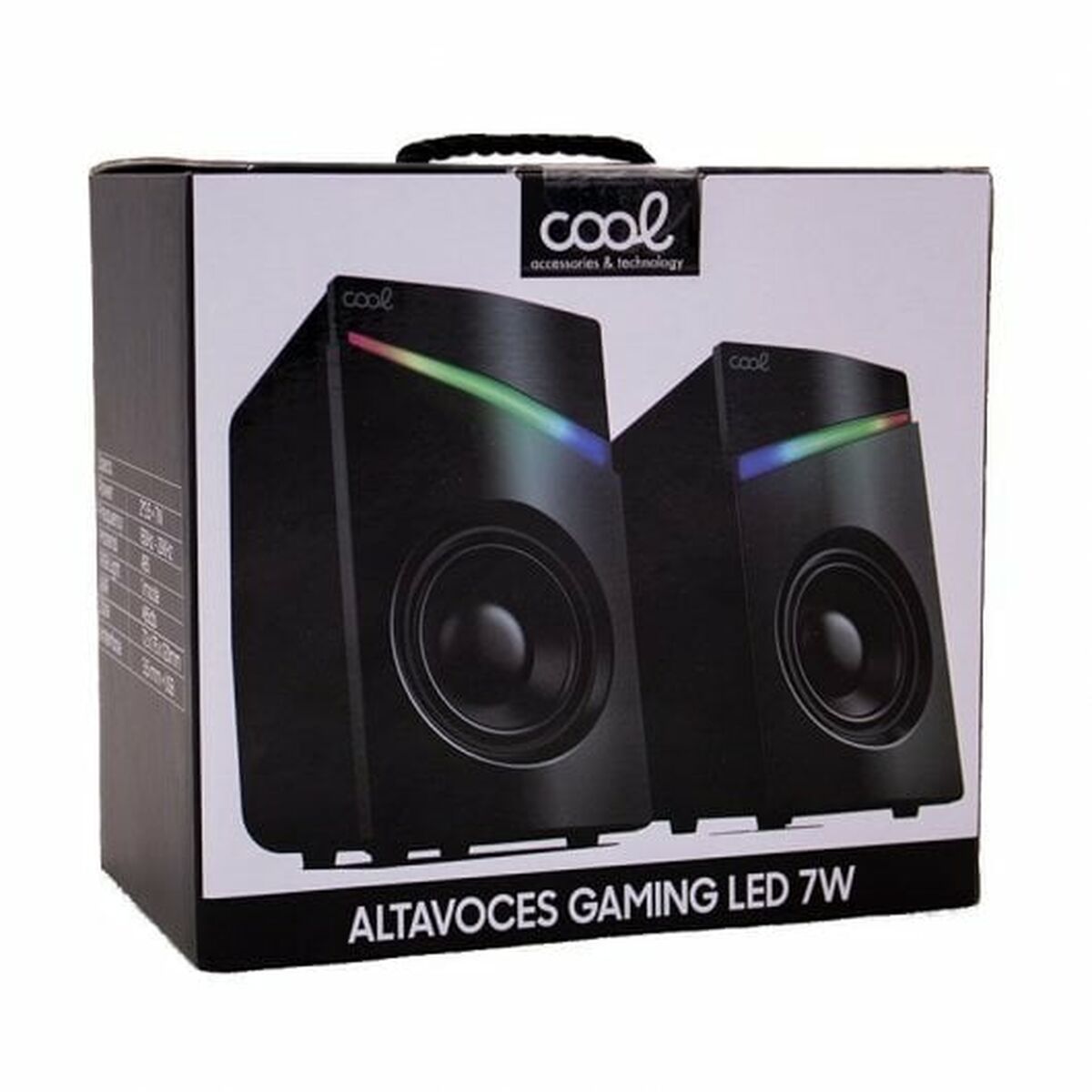 Portable Bluetooth Speakers Cool Black