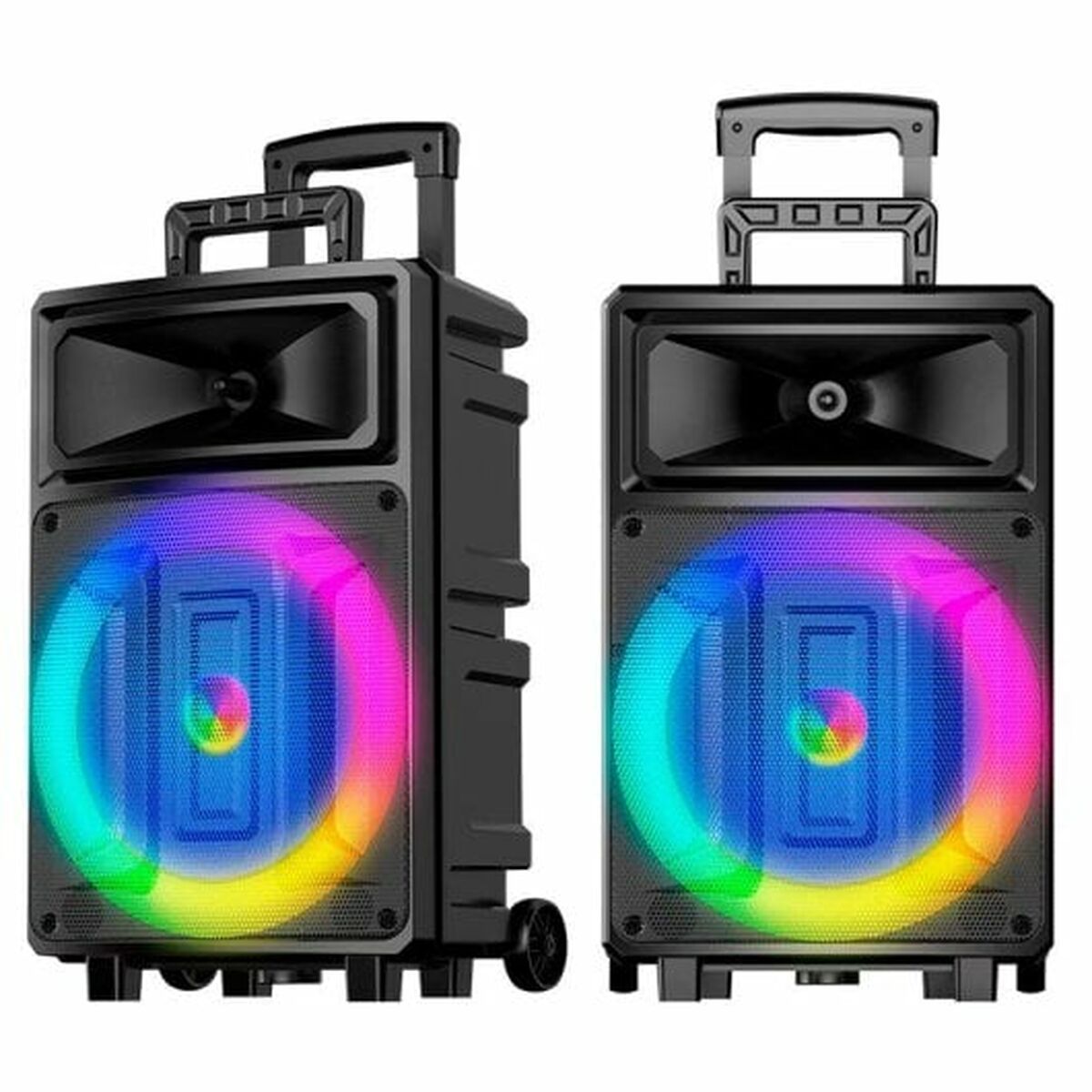 Portable Bluetooth Speakers Cool Fest Black 60 W