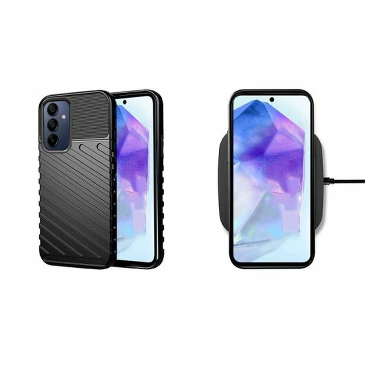 Mobile cover Cool Galaxy A55 Black Samsung