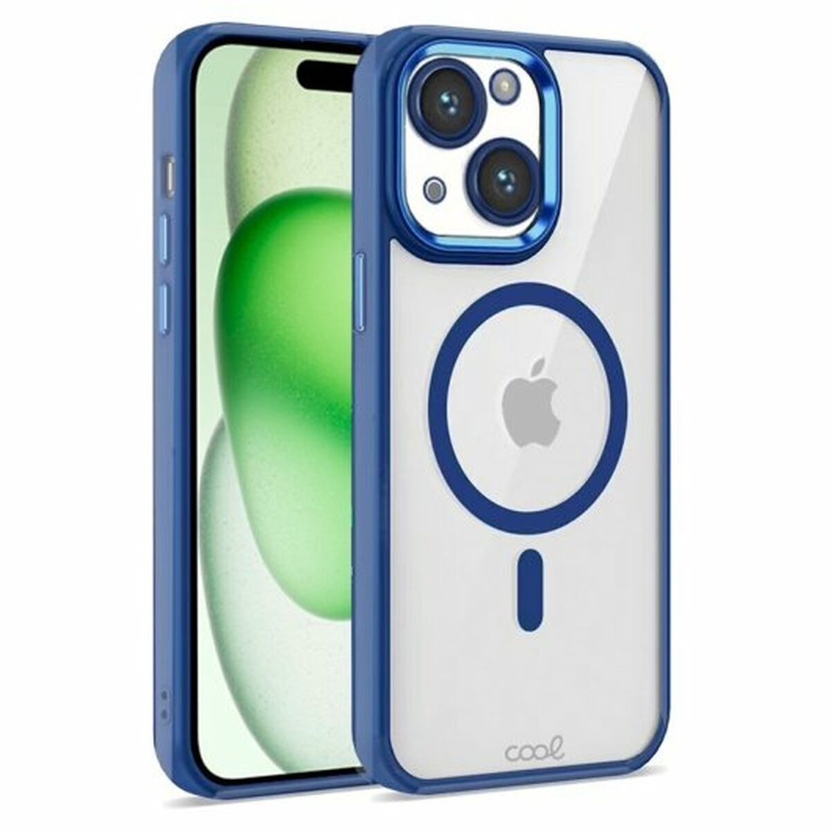 Mobile cover Cool iPhone 15 Plus Blue Apple