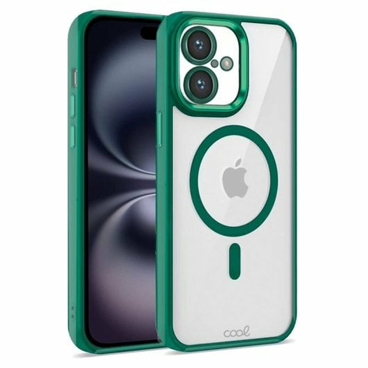 Mobile cover Cool iPhone 16 Green Apple