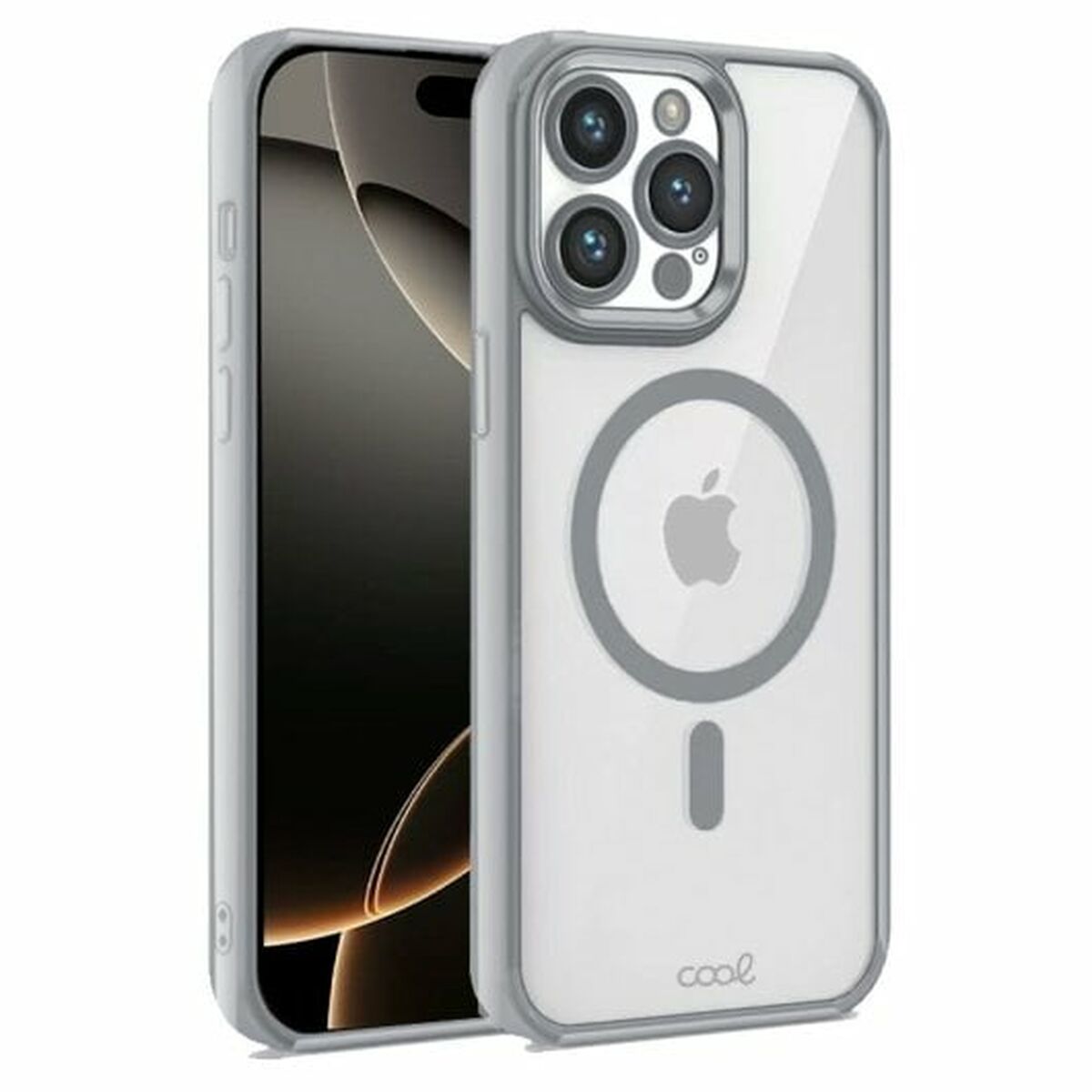 Mobile cover Cool iPhone 16 Pro Silver Apple