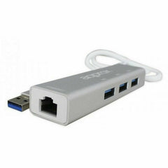 Network Adaptor approx! APPC07GHUB LAN 10/100/1000 USB 3.0 Grey