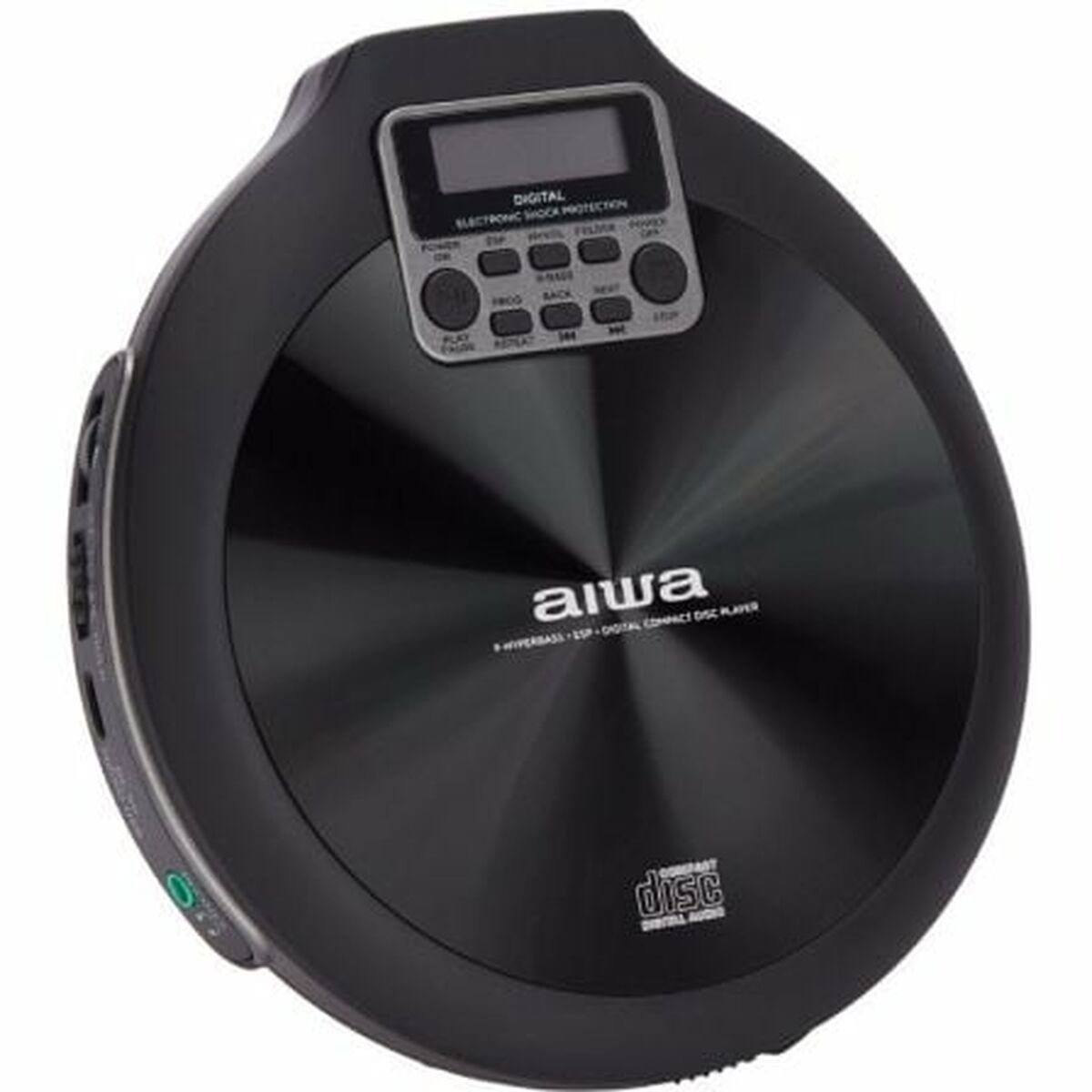 CD/MP3 Player Aiwa PCD-810BK Portable Black