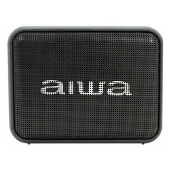 Portable Speaker Aiwa Black 6 W