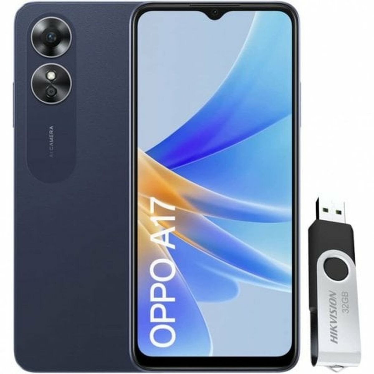 Smartphone Oppo A17 6,56" MediaTek Helio G35 4 GB RAM 64 GB Blue Black