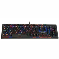 Keyboard iggual OBSIDIAN RGB Black Spanish Qwerty