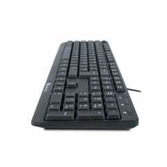 Keyboard NGS NGS-KEYBOARD-0344 Black Spanish Qwerty QWERTY