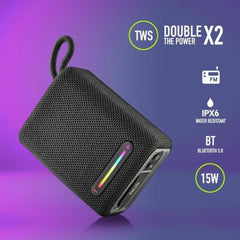 Portable Bluetooth Speakers NGS ROLLERFURIA1BLACK