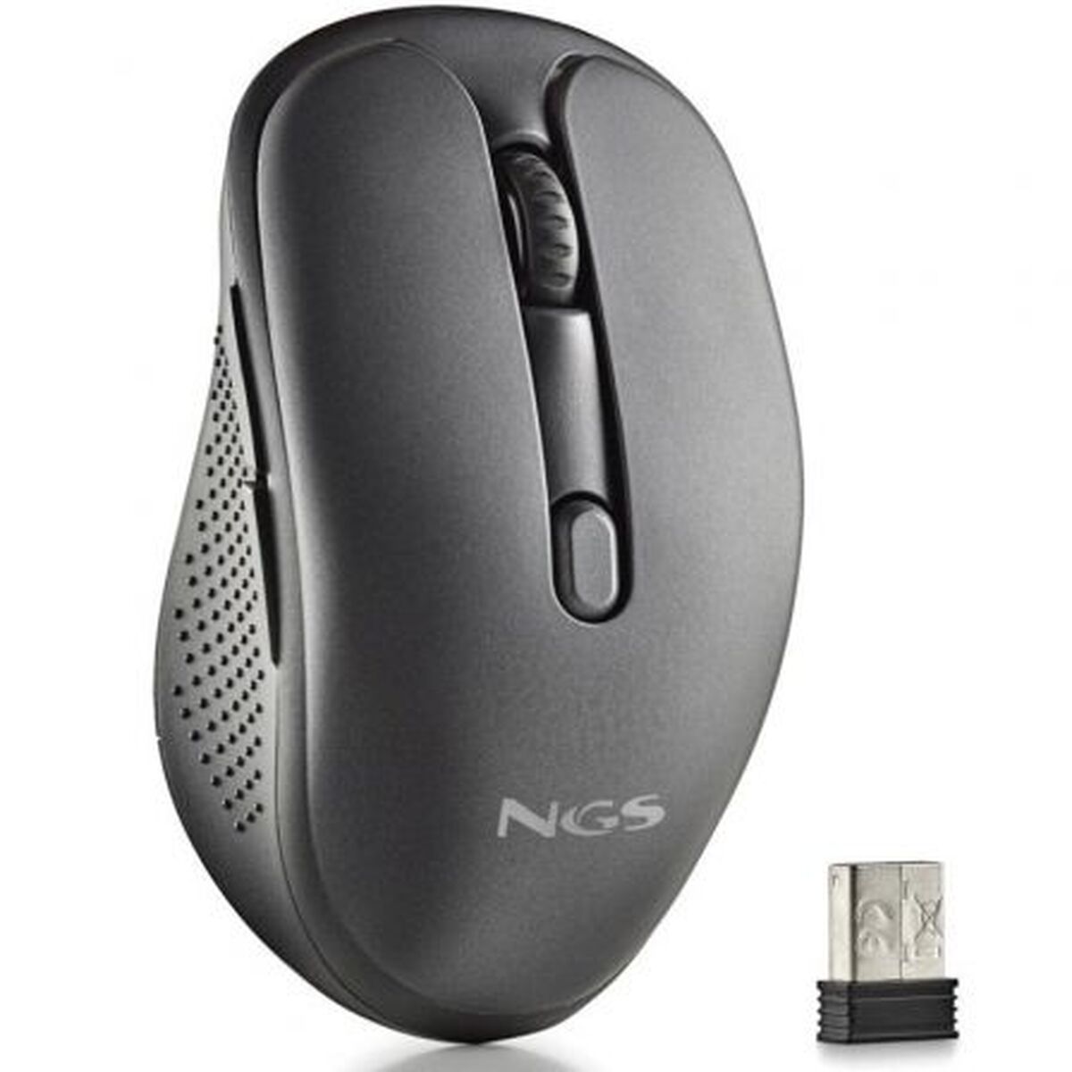 Mouse NGS EVOSPOOK Black 1600 dpi