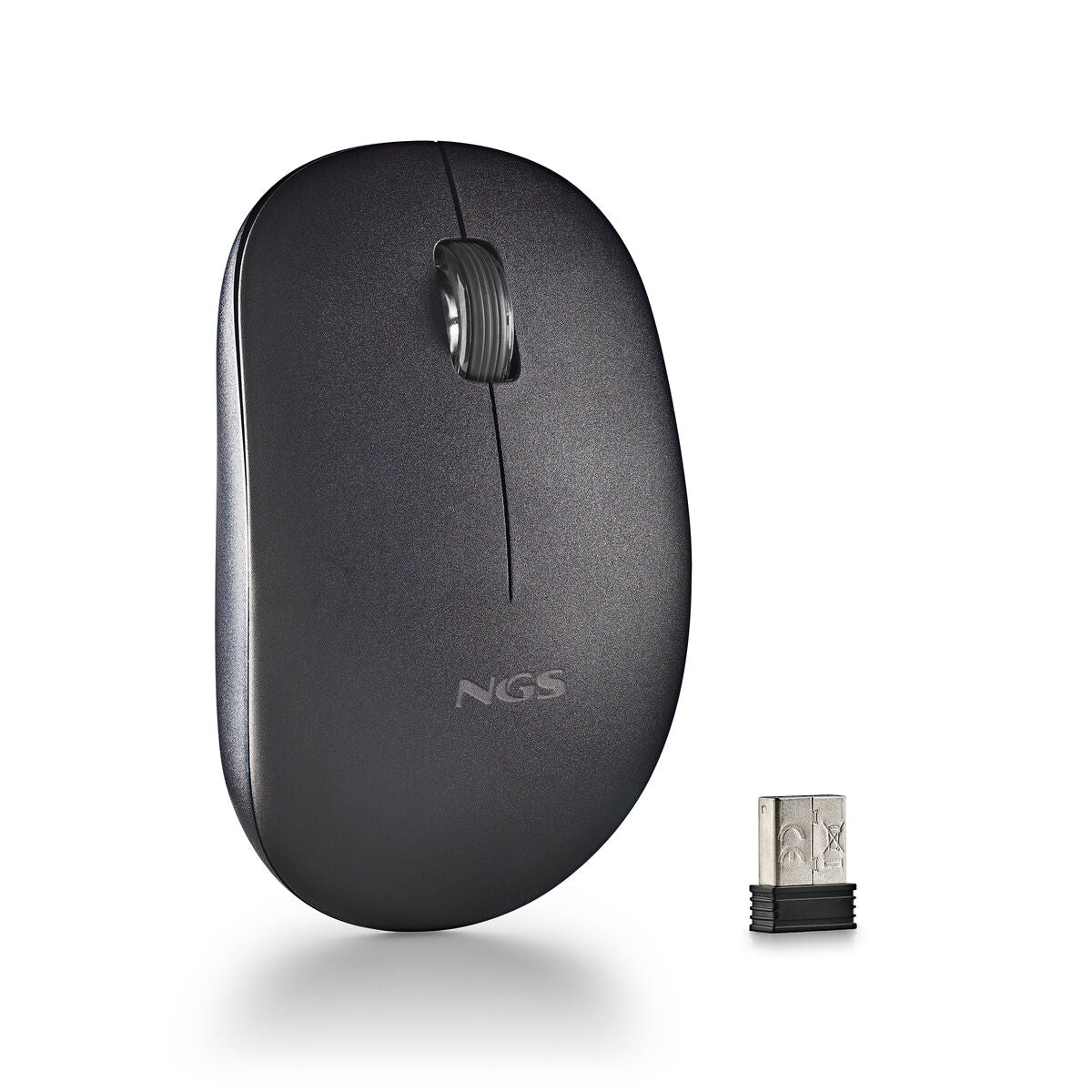 Wireless Mouse NGS SILENT MOUSE Black (1 Unit)