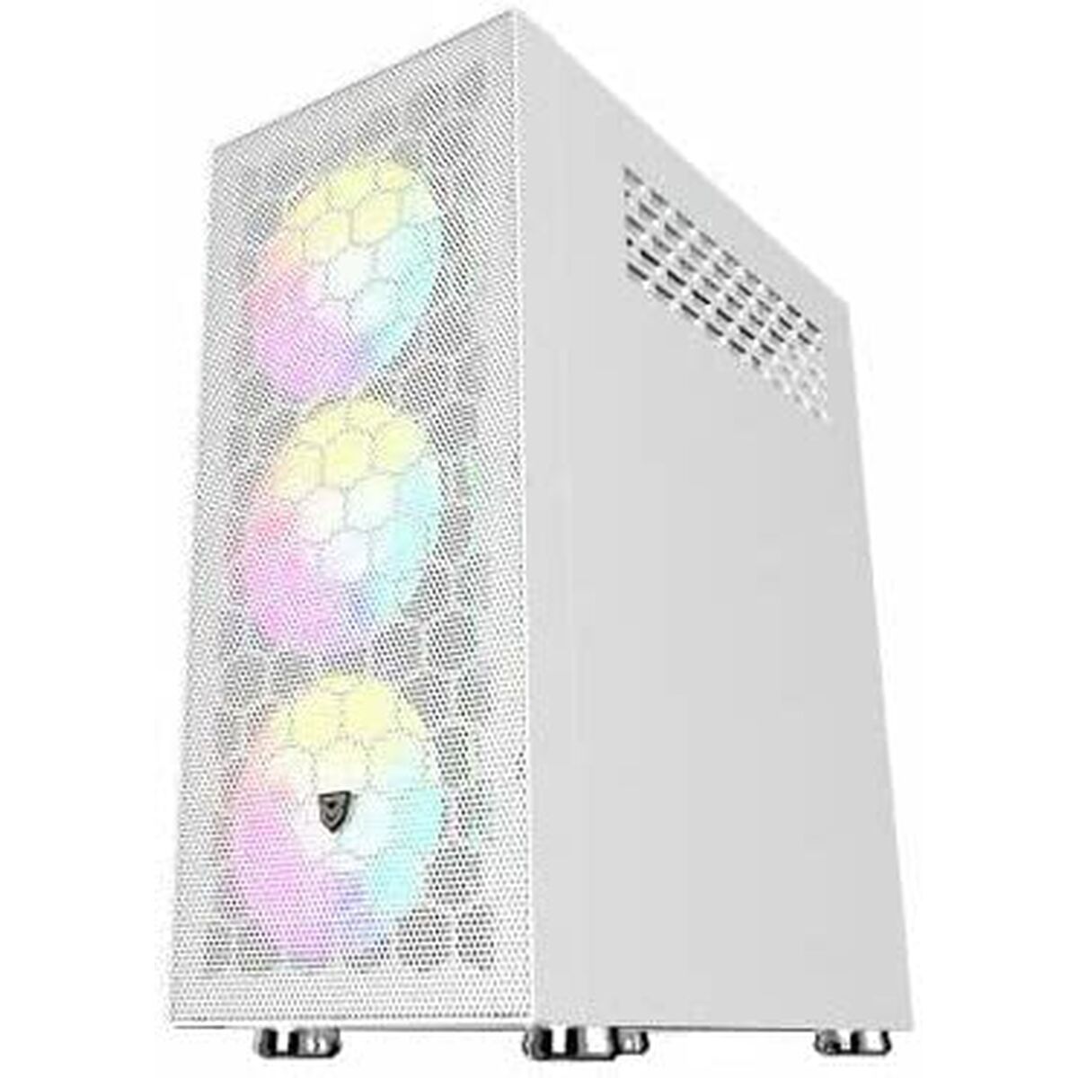 ATX Semi-tower Box Nfortec Aqueronte White Black