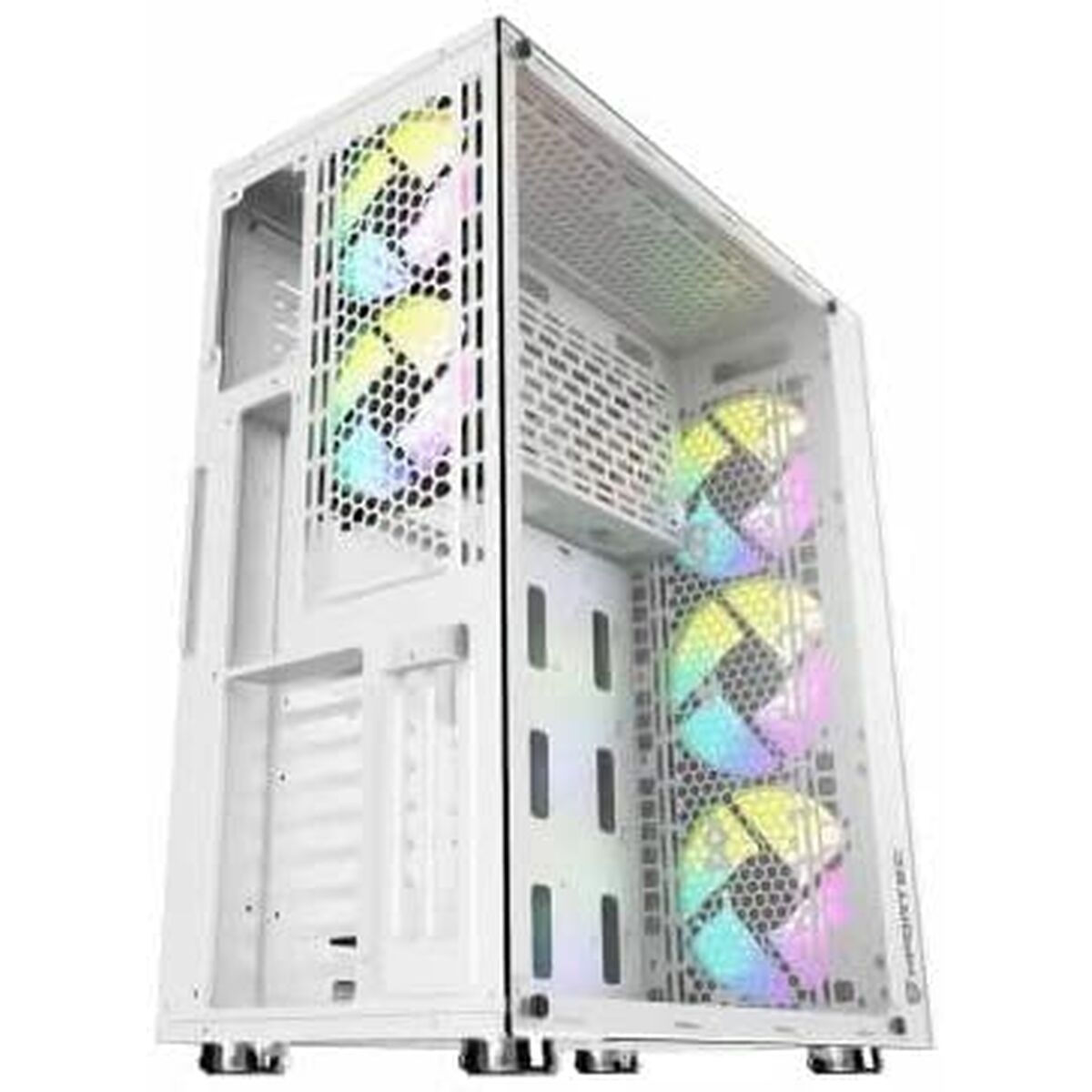 ATX Semi-tower Box Nfortec Aqueronte White Black