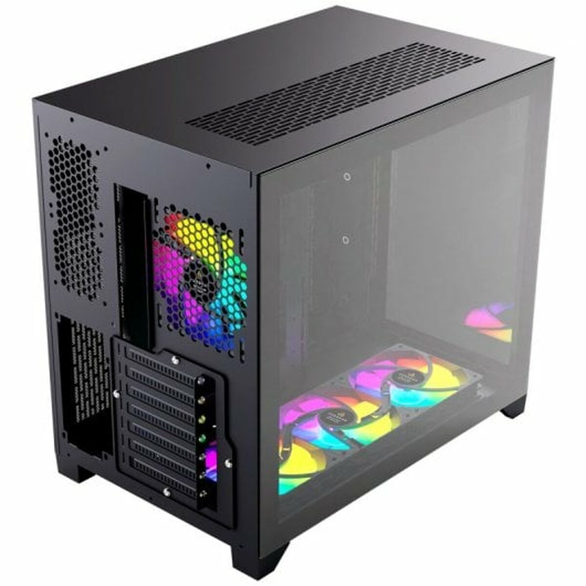 ATX Semi-tower Box Forgeon Tiberium  Black