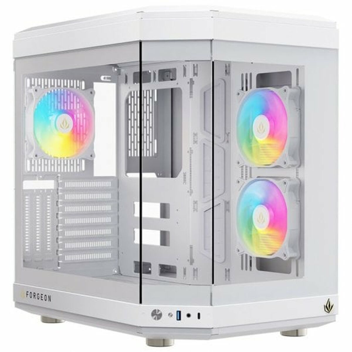 ATX Semi-tower Box Forgeon White