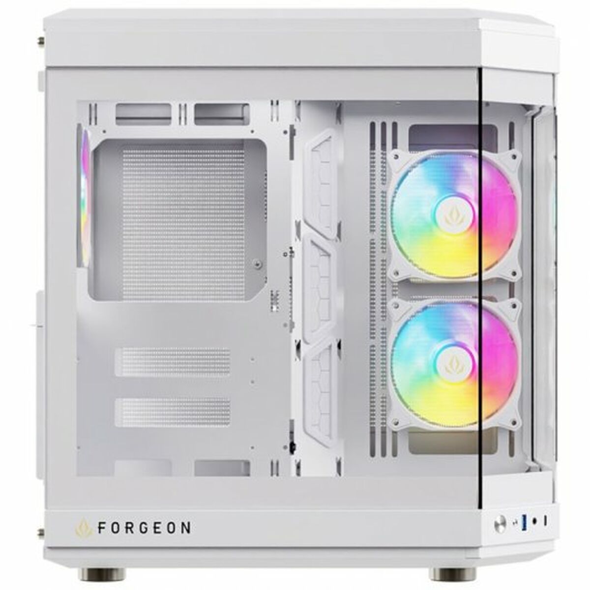 ATX Semi-tower Box Forgeon White