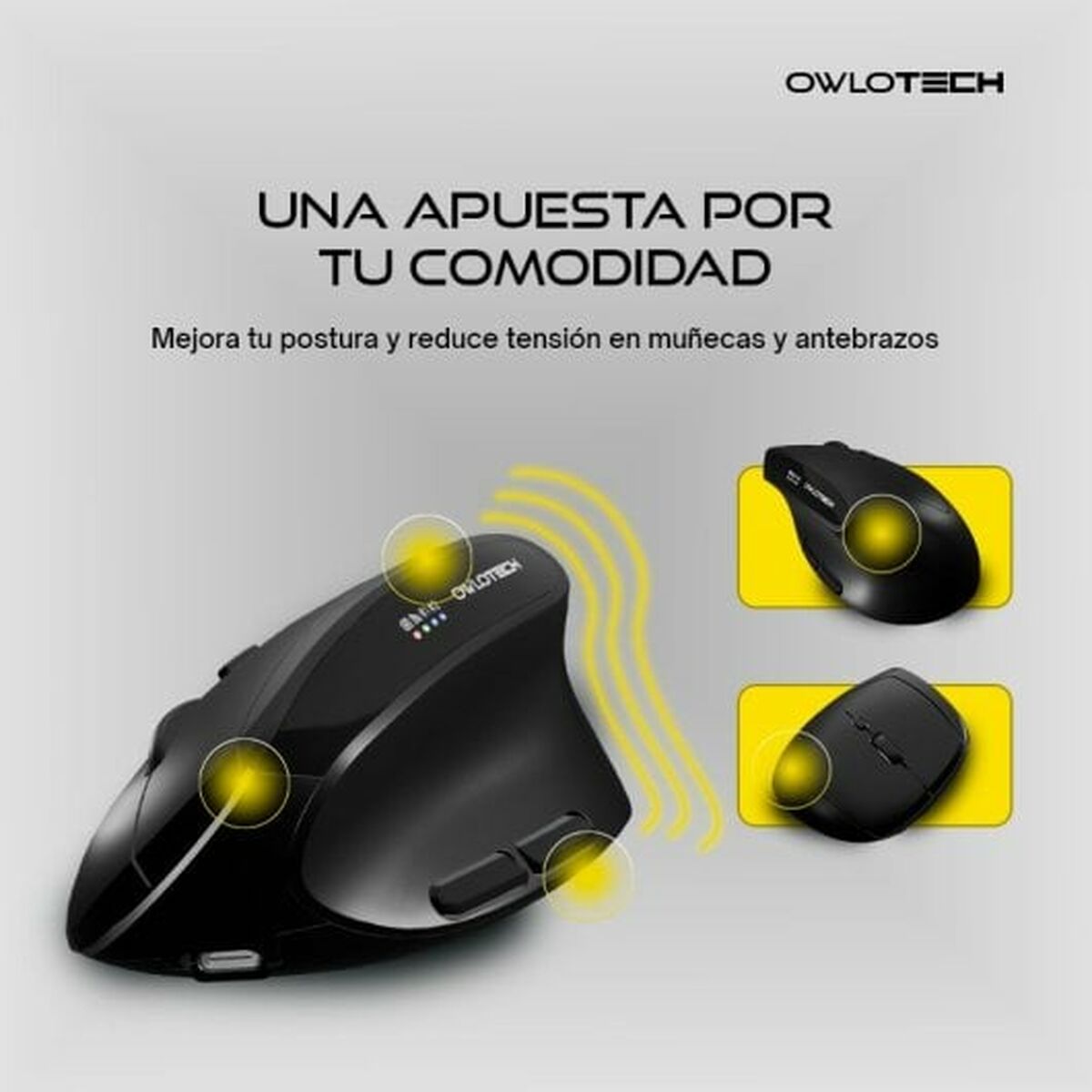 Mouse Owlotech Black