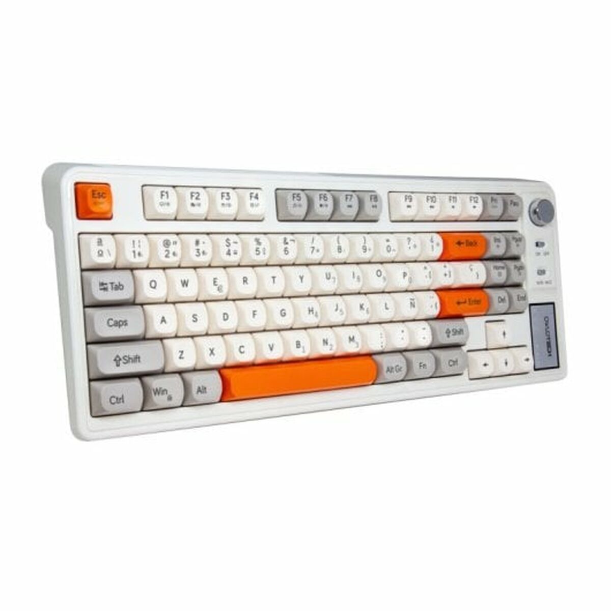 Keyboard Owlotech Orange Spanish Qwerty